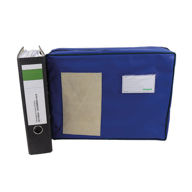 Posttasche für Ordnerversand - Blau